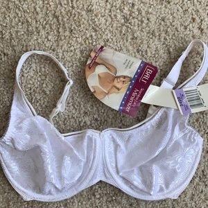 Bali Seamless Lacy Minimizer 34DD